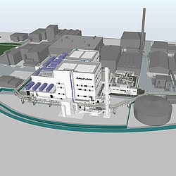 Photo: Aurubis: 3D model of the new Precious Metals Refinery plant to be built